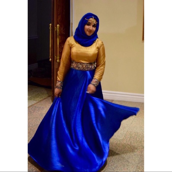 Women’s 2 in 1 Skirt with Blouse Indian Pakistani - Picture 4 of 5